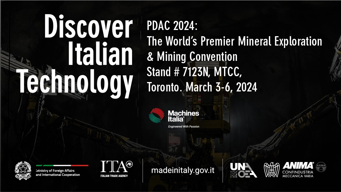 Discover Italian Technology @ PDAC 2024