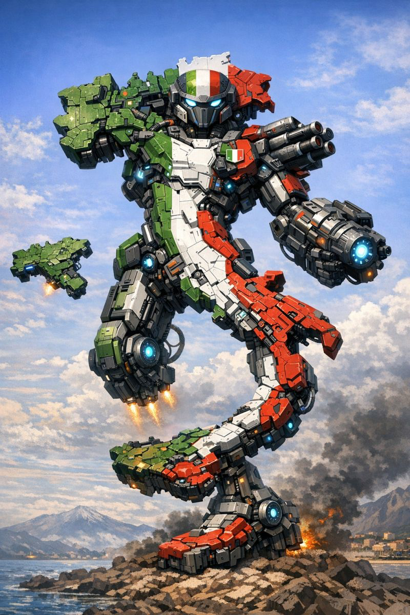 Robotics Italy Robot Image 2026