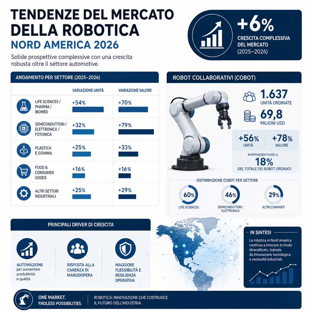 Trends Robotica Mercato USA