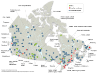 Canada Critical Minerals Map. Source: Government of Canada